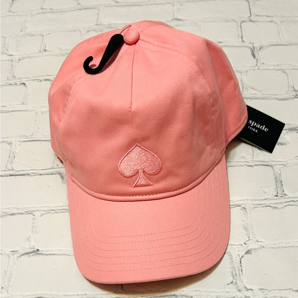NWT Kate Spade Pink Baseball Cap (Retail $68 - One Size)